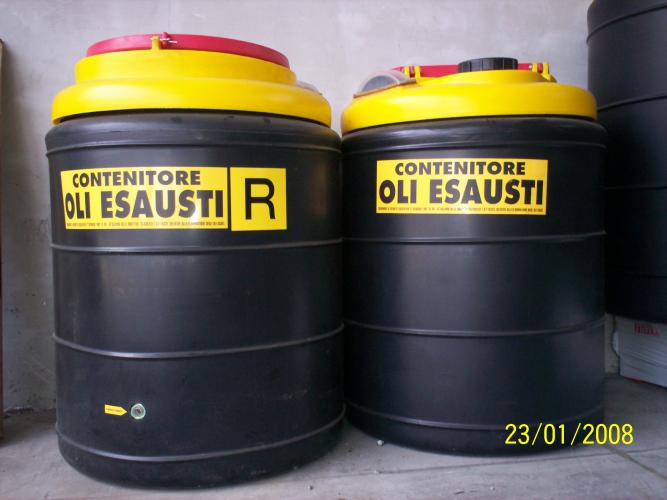 Cisterna per raccolta e trasporto oli minerali esausti
